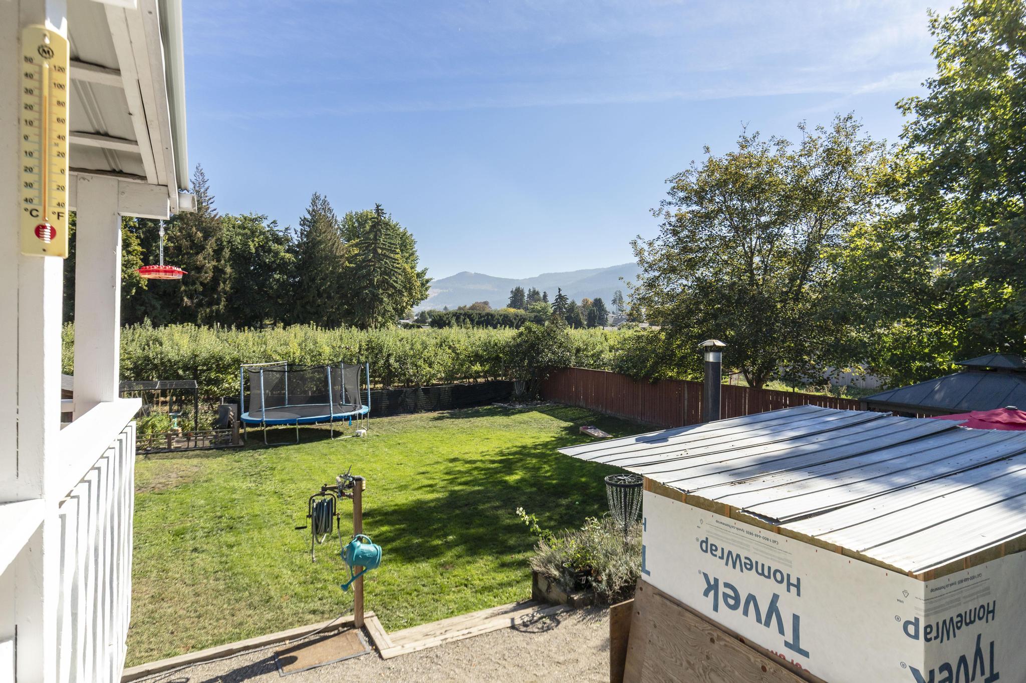 30 from patio backyard