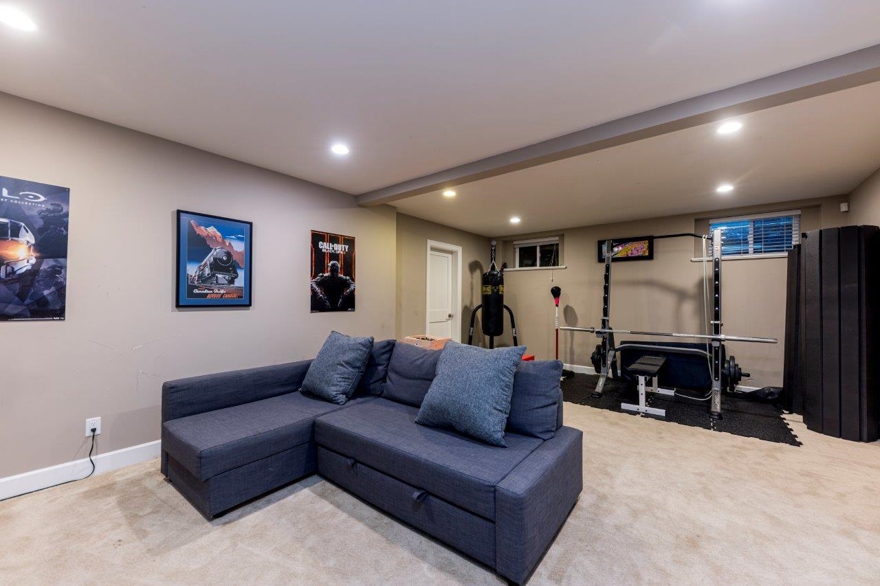 Lower level living space at 1426 Draycott Road