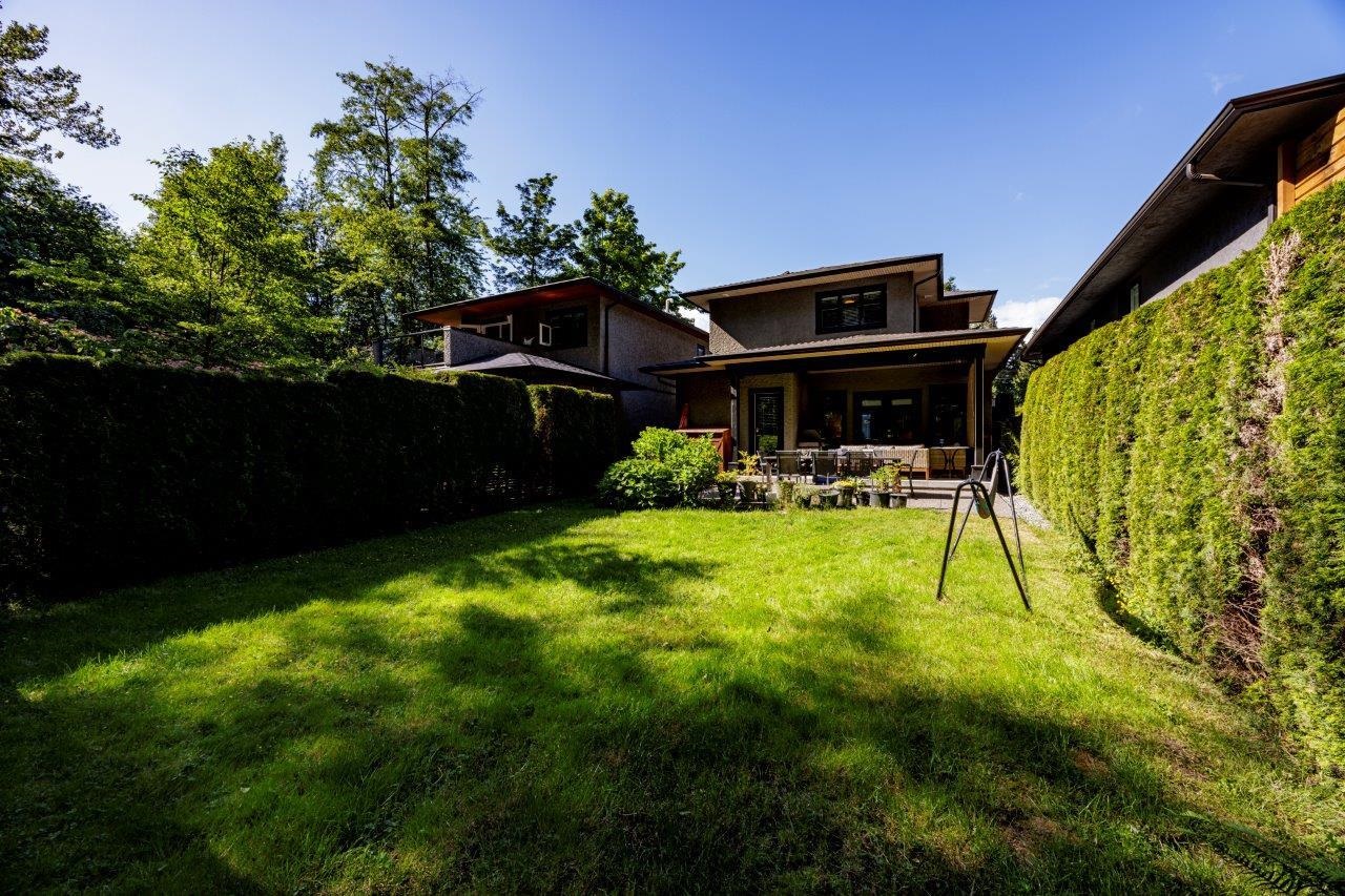 Exterior of 1426 Draycott Road from the backyard