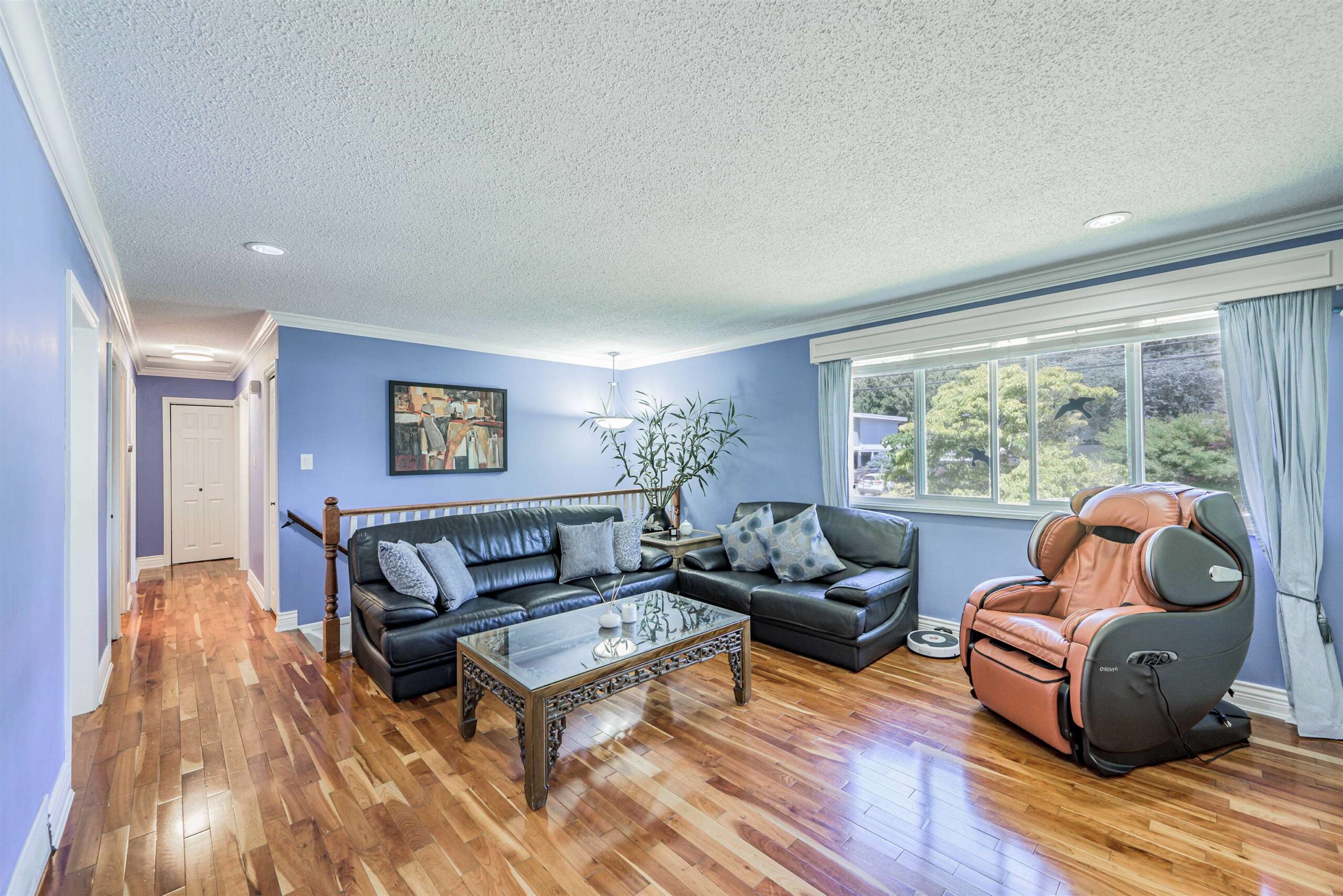 Living room in a Port Coquitlam family home, Oxford Heights neighbourhood